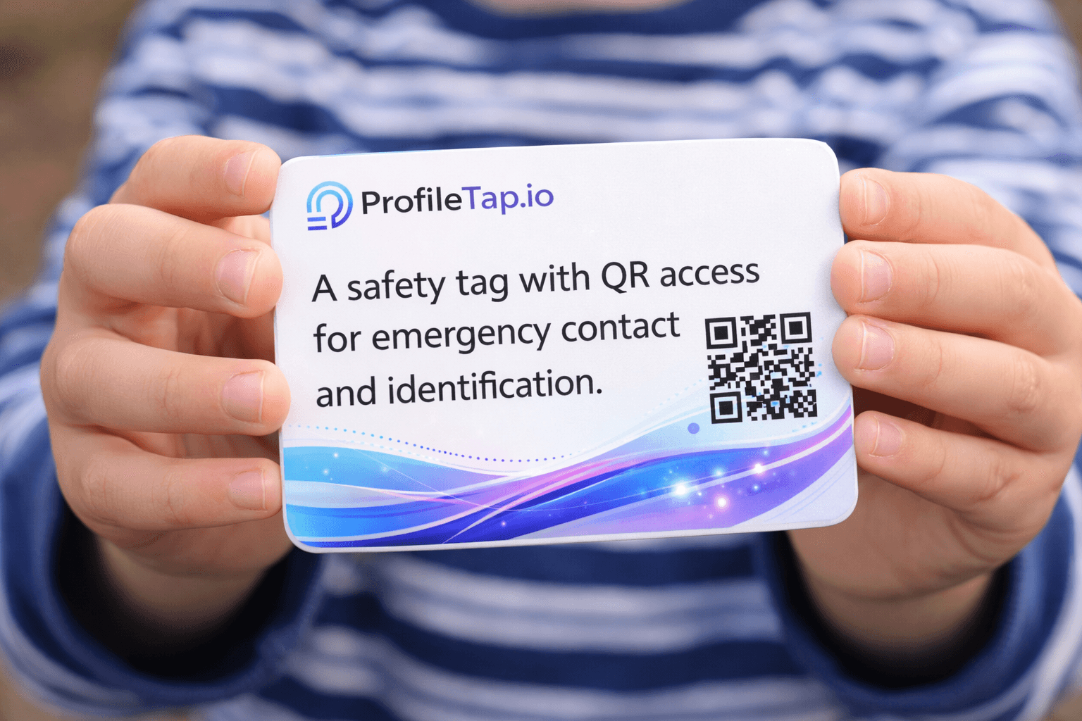 Child & Elderly Safety Tag-1