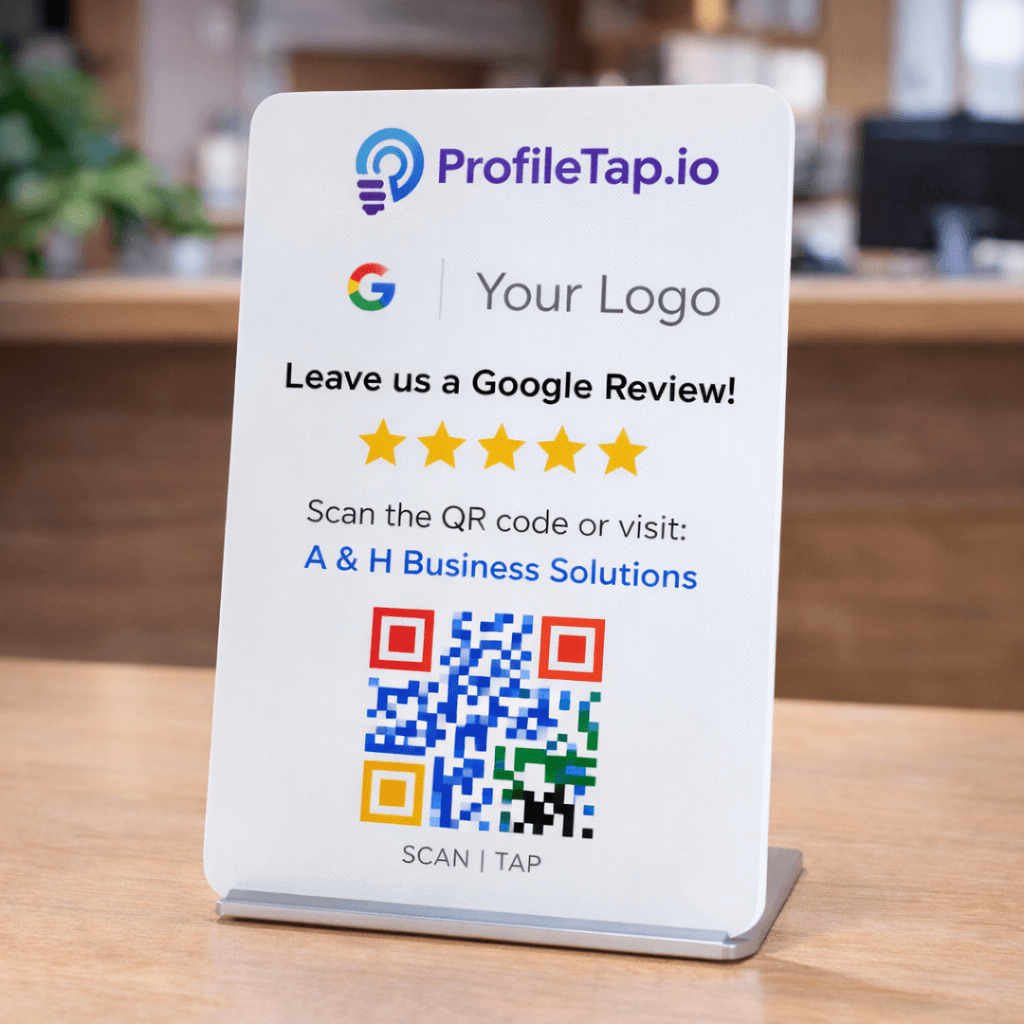 Google Review PVC Card