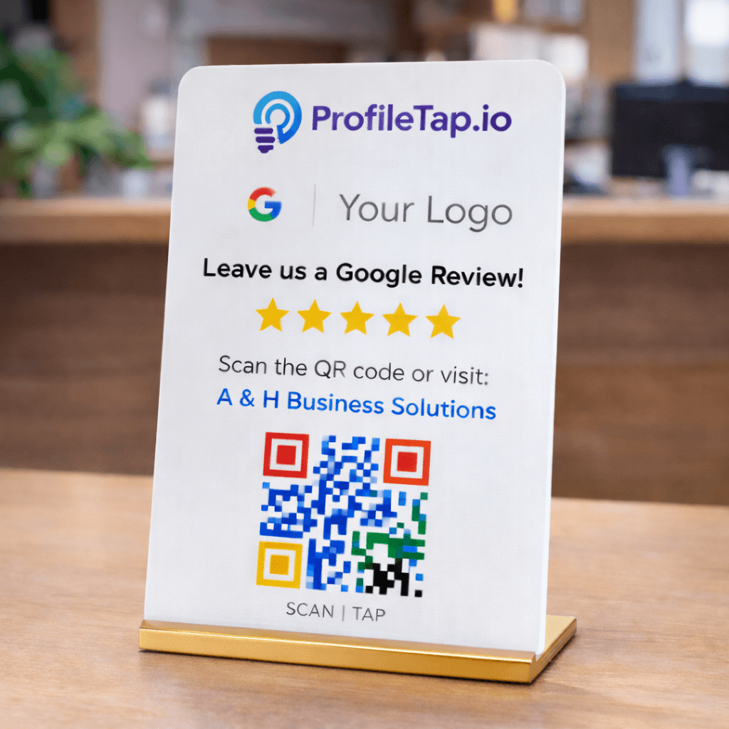 Google Review PVC Card