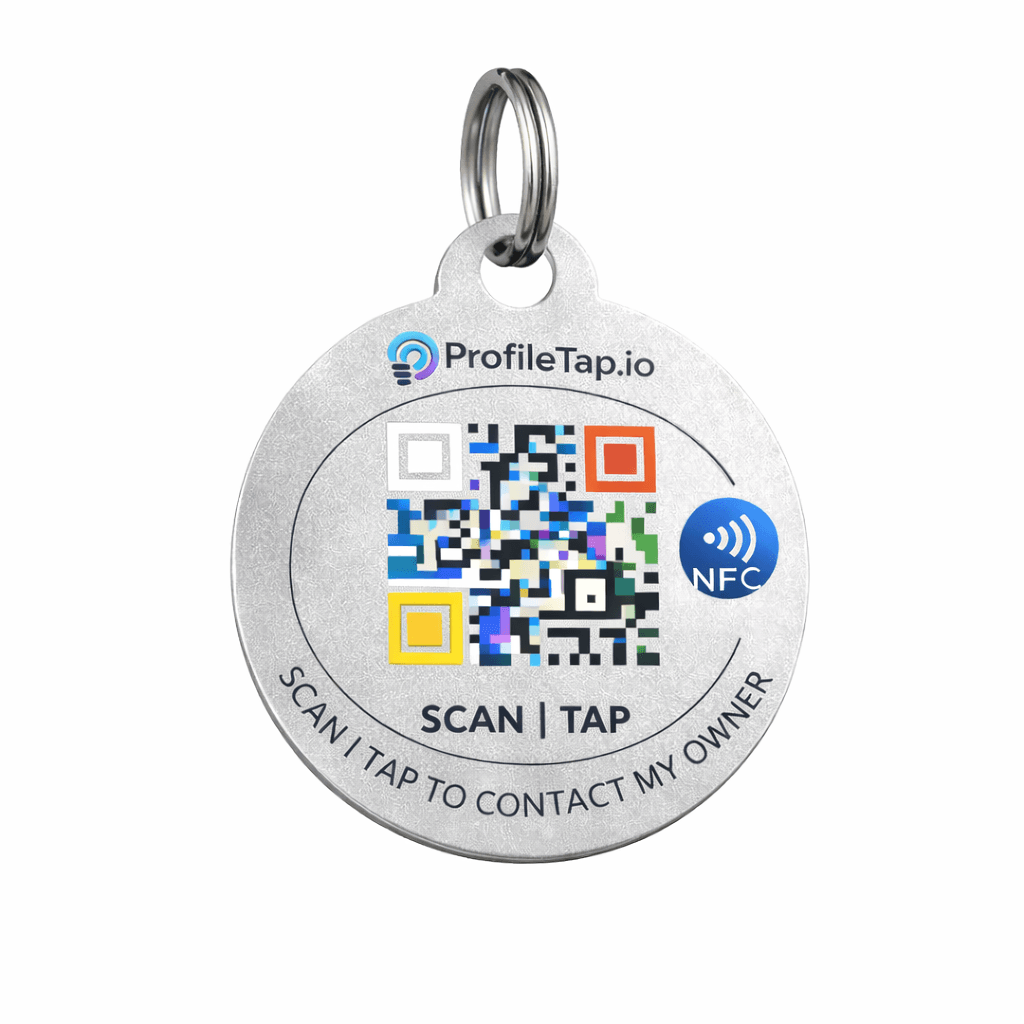 Pet Tag with Call & WhatsApp Masking-1